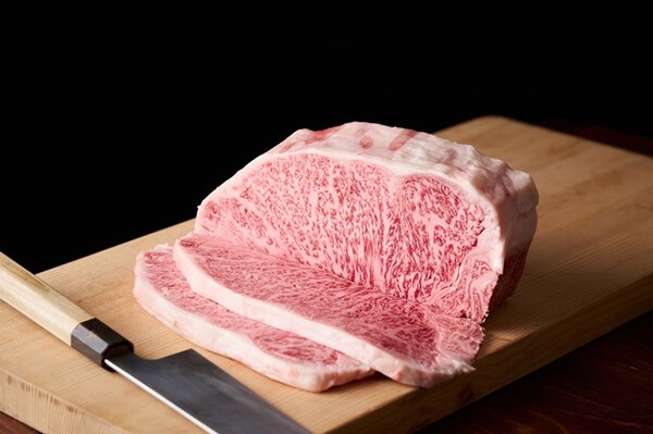 美味しい近江牛。お肉の切り方で、さらに美味しくいただけます！